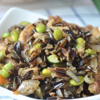 牛肉菰米沙拉的做法 图解5 -->