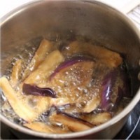 鱼香茄子煲的做法 图解5 -->