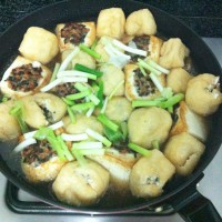 双色酿豆腐的做法 图解12 -->