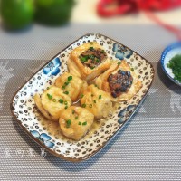 双色酿豆腐的做法 图解14 -->
