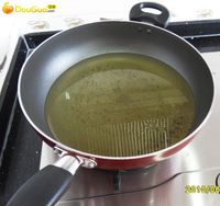 黃金鹽水豆腐的做法 图解3 -->
