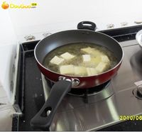 黃金鹽水豆腐的做法 图解4 -->