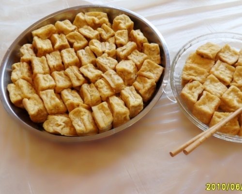 黃金鹽水豆腐的做法