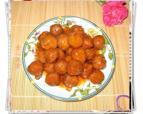 糖醋丸子的做法