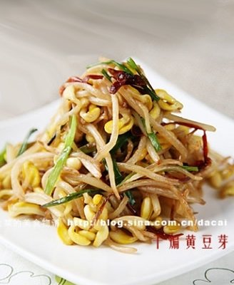 干煸黄豆芽的做法
