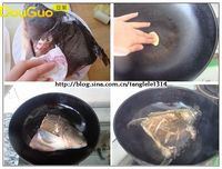 煎鱼不破皮儿——鱼头炖豆腐的做法 图解2 -->