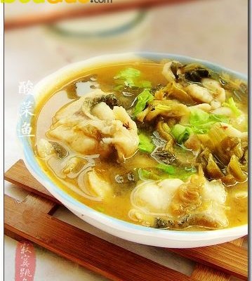 酸菜鱼的做法