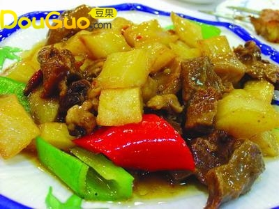 土豆蒸牛肉的做法