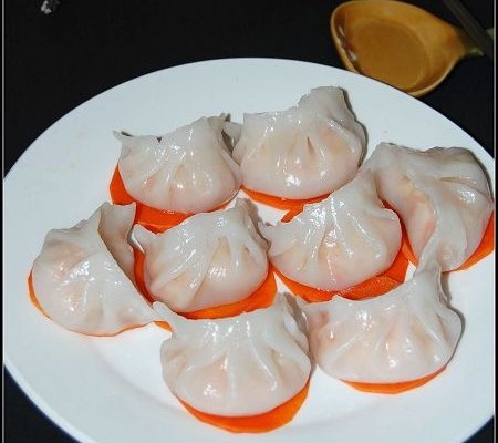 水晶虾饺----奖品到了的做法