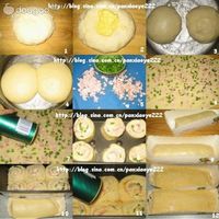 火腿芝士面包卷的做法 图解2 -->