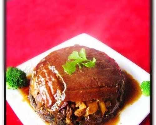 霉干菜扣肉的做法