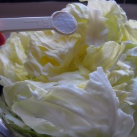 芝香醇厚--黄金泡菜の卷心菜 的做法 图解3 -->
