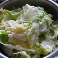 芝香醇厚--黄金泡菜の卷心菜 的做法 图解4 -->