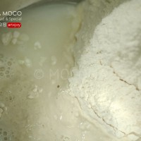 中种天然酵母蓝莓蔓越莓面包的做法 图解2 -->