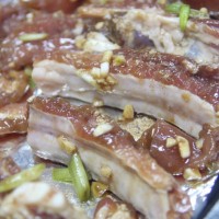 蒜香烤排骨的做法 图解5 -->