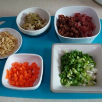 家常小炒饭的做法 图解1 -->