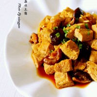 红烧香菇冻豆腐的做法 图解9 -->