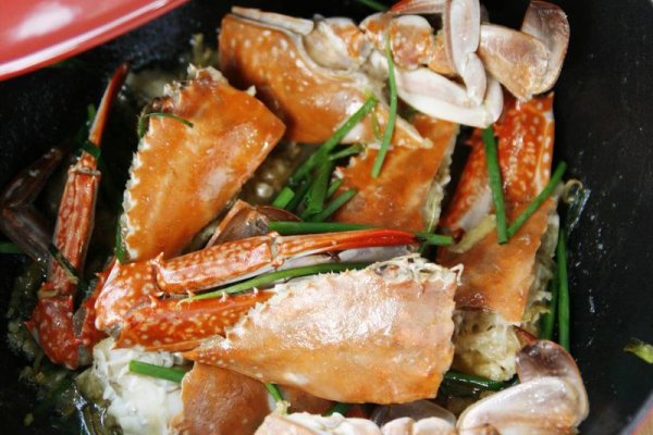 豆果独家:葱姜炒蟹的做法