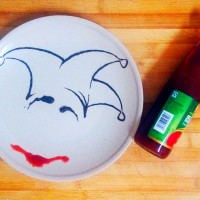 恶魔小丑餐盘上的美味艺术的做法 图解2 -->