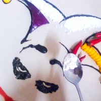 恶魔小丑餐盘上的美味艺术的做法 图解7 -->