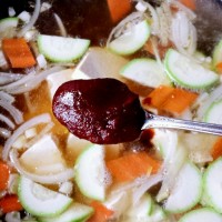 韩式肥牛鲜虾锅的做法 图解8 -->
