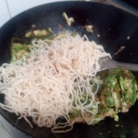孜然包菜炒面的做法 图解7 -->