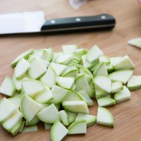 美味快食——培根西葫芦饭的做法 图解1 -->