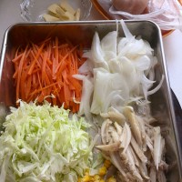 绿咖喱鸡肉卷的做法 图解1 -->