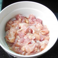 奶香南瓜鸡肉焗饭的做法 图解2 -->