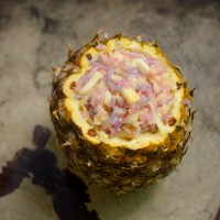 花米菠萝饭的做法 图解5 -->