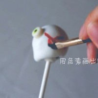 万圣节棒棒糖蛋糕的做法 图解6 -->