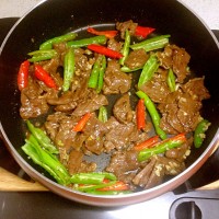 杭椒牛柳的做法 图解9 -->