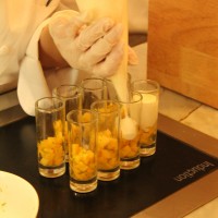 名店名厨香芒青柠慕斯~的做法 图解15 -->