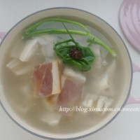 莲藕排骨汤 的做法 图解5 -->