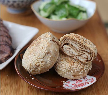 香酥烧饼的做法