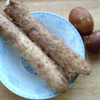 黄金山药条的做法 图解1 -->