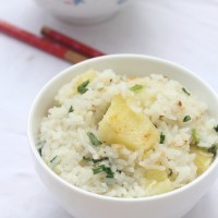 葱香土豆饭的做法 图解8 -->