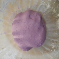 椰香紫薯糯米糍的做法 图解7 -->