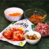韩国泡菜炒饭的做法 图解1 -->