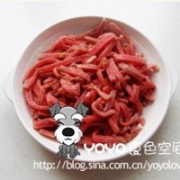 京酱肉丝的家庭做法的做法 图解2 -->