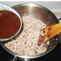 京酱肉丝的家庭做法的做法 图解5 -->