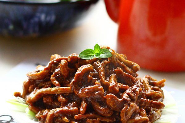 京酱肉丝的家庭做法的做法