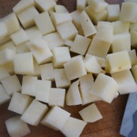 咖喱肉末土豆的做法 图解2 -->
