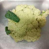 冬日暖身——干锅辣花菜的做法 图解1 -->
