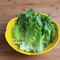蚝油生菜的做法 图解1 -->