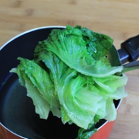 蚝油生菜的做法 图解2 -->