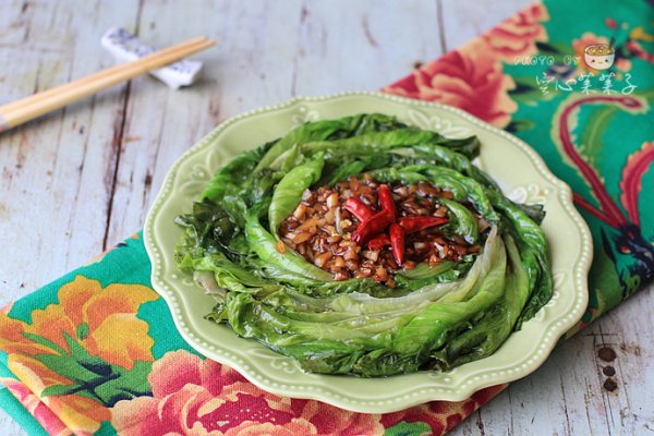 蚝油生菜的做法