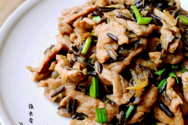 超能量菰试用之 菰米香牛肉的做法