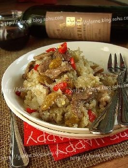 孜然羊肉烩饭的做法