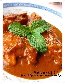 沙茶剥皮鱼的做法